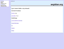 Tablet Screenshot of oolite.aegidian.org